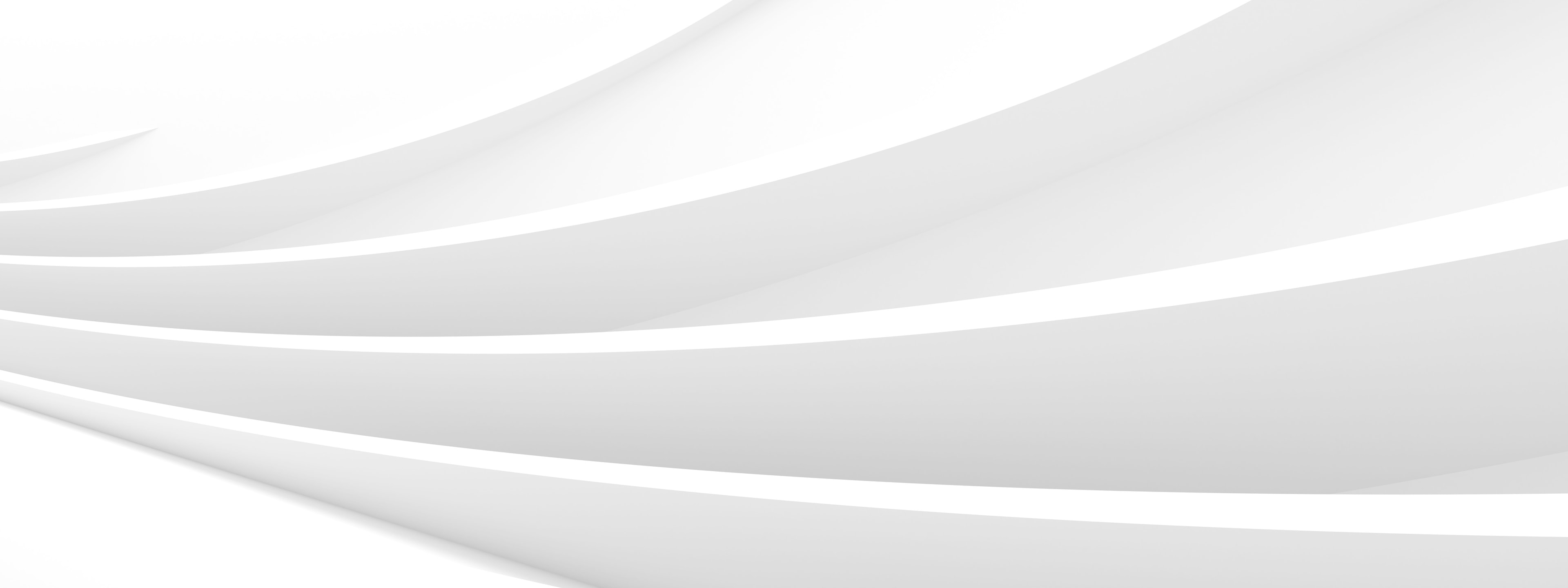 Soft white abstract curved background